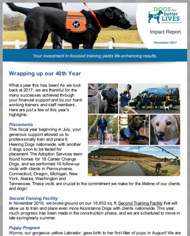 Dogs For Good Press Coverage Dogs For Good Press Coverage