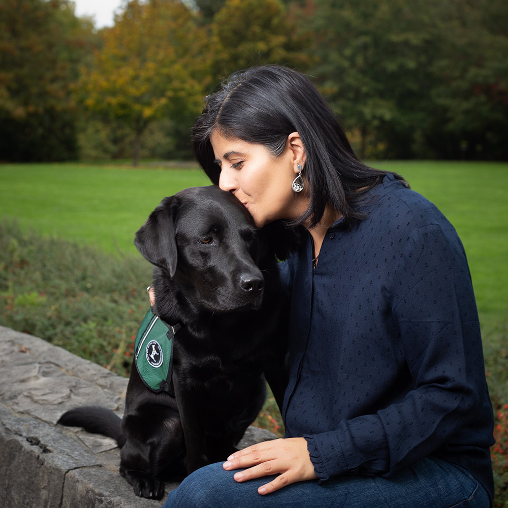 Facility Dog with client